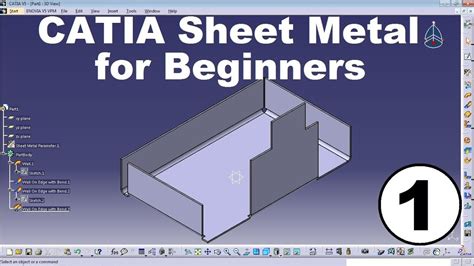 catia sheet metal design|CATIA sheet metal tutorial.